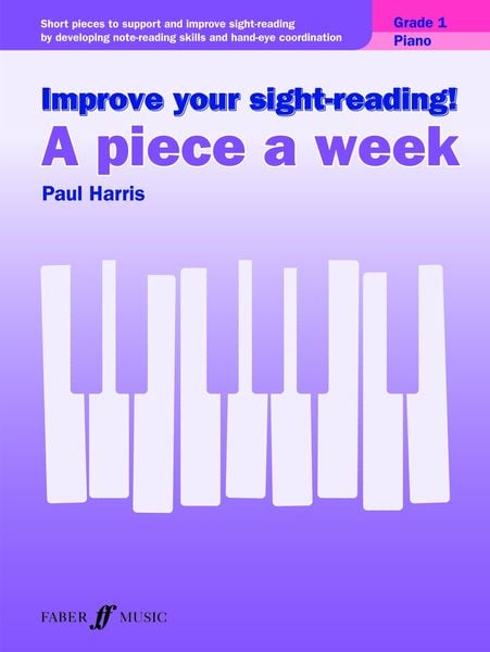 Produktbild: Improve your sight-reading! A Piece a Week Piano Grade 1
