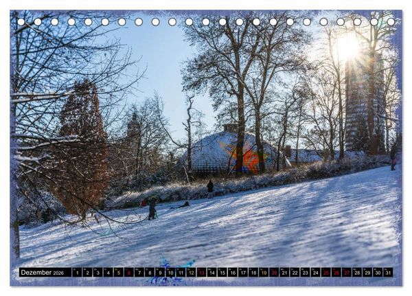 Produktbild: Jena attraktiv (Tischkalender 2026 DIN A5 quer), CALVENDO Monatskalender