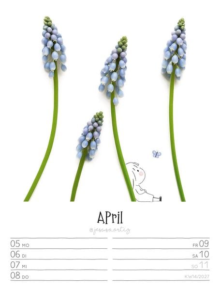 Produktbild: Little Dreams Wochenplaner Kalender 2027