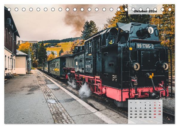 Produktbild: Oberwiesenthal und der Fichtelberg im Erzgebirge (Tischkalender 2026 DIN A5 quer), CALVENDO Monatskalender