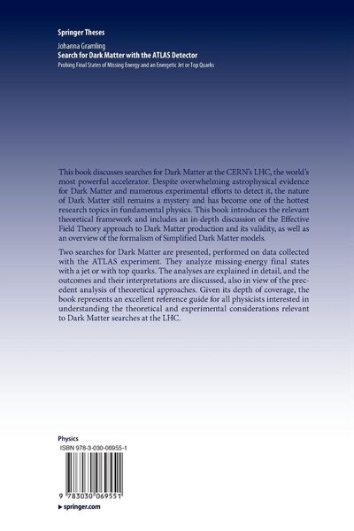Produktbild: Search for Dark Matter with the ATLAS Detector