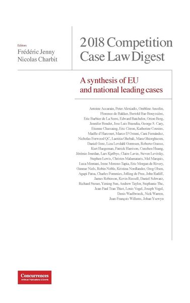 Produktbild: Competition Case Law Digest