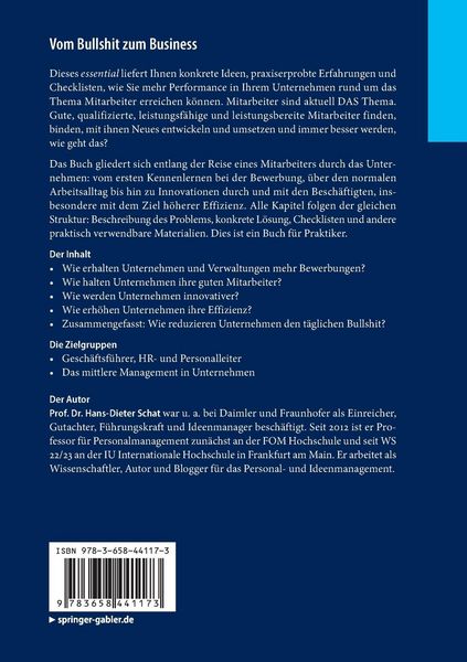 Produktbild: Vom Bullshit zum Business