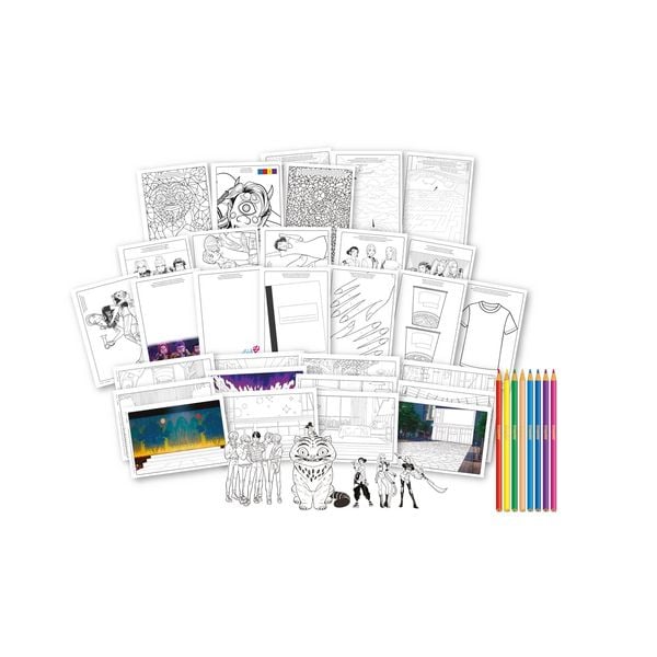 Produktbild: CRAYOLA K-Pop Demon Hunters Color & Sketch Activity Pad, Mal-, Zeichnen- und Aktivit&auml;tsbuch