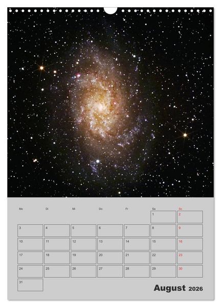 Produktbild: Wunderbares Universum (Wandkalender 2026 DIN A3 hoch), CALVENDO Monatskalender