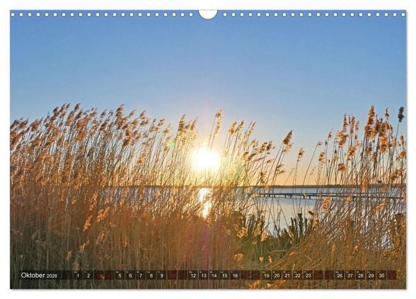Produktbild: D&uuml;mmer, Malerische See-Momente (Wandkalender 2026 DIN A3 quer), CALVENDO Monatskalender