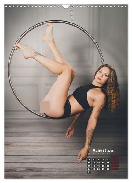 Produktbild: Aerial Hoop Magic (Wandkalender 2026 DIN A3 hoch), CALVENDO Monatskalender