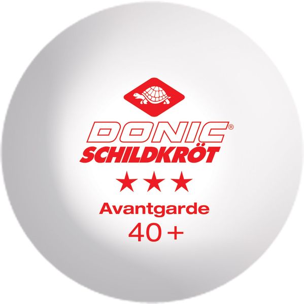 Produktbild: TT-Ball 3-Stern AVANTGARDE / EXCLUSIVE 40+ 3 white/ 3orange