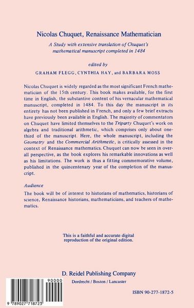Produktbild: Nicolas Chuquet, Renaissance Mathematician