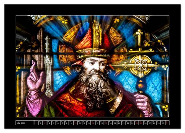 Produktbild: IRLAND - Fenster des Glaubens (Wandkalender 2026 DIN A4 quer), CALVENDO Monatskalender