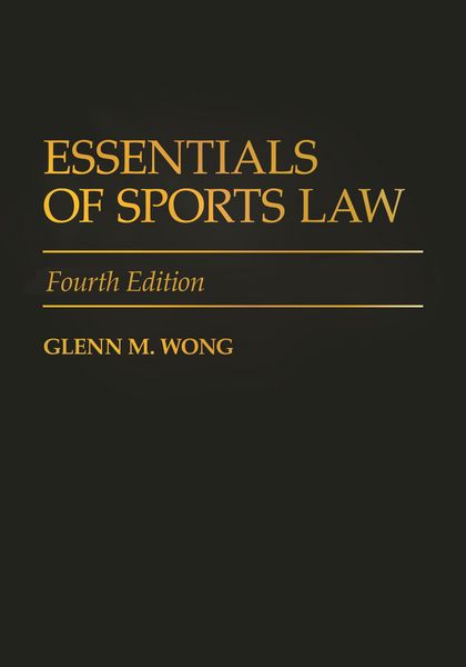 Produktbild: Essentials of Sports Law