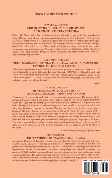 Produktbild: OPEC, the Petroleum Industry, and United States Energy Policy