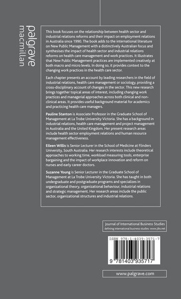 Produktbild: Workplace Reform in the Healthcare Industry