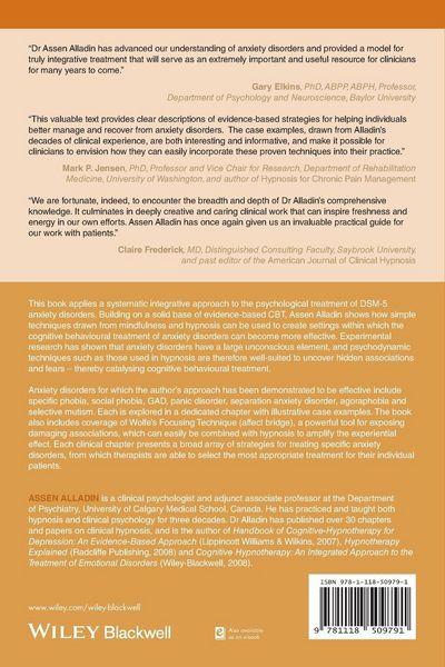 Produktbild: Integrative CBT for Anxiety Disorders - AnEvidence-Based Approach to Enhancing CBT withMindfulness and Hypnotherapy