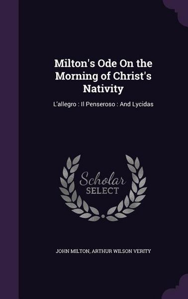 Produktbild: Milton's Ode On the Morning of Christ's Nativity