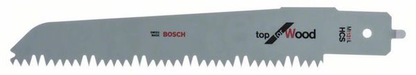 Bosch Accessories 2608650414 Sägeblatt HCS M 1131 L, Top for Wood, für Bosch-Multisäge PFZ 500 E Sägeblatt-Länge 235 mm 