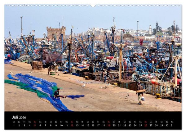 Produktbild: Essaouira. Marokko (hochwertiger Premium Wandkalender 2026 DIN A2 quer), Kunstdruck in Hochglanz