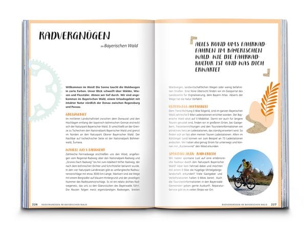 Produktbild: KOMPASS Radvergn&uuml;gen Bayerischer Wald