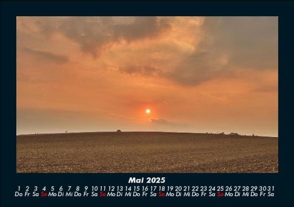 Produktbild: Sonnenuntergang 2025 Fotokalender DIN A5