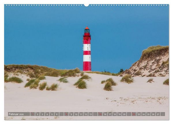 Produktbild: Amrum Insel am Wattenmeer (Wandkalender 2026 DIN A2 quer), CALVENDO Monatskalender