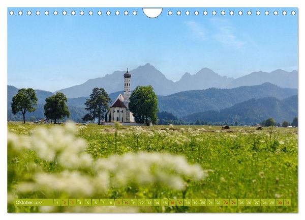 Produktbild: Facetten des Allg&auml;us. Landschaften und Orte zum Verlieben (Wandkalender 2027 DIN A4 quer), CALVENDO Monatskalender