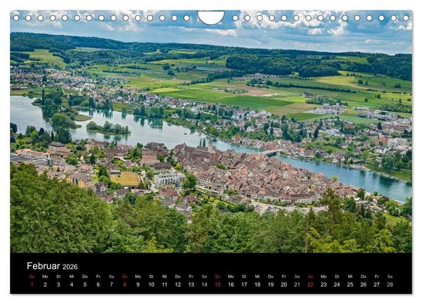 Produktbild: Von Schaffhausen zum S&auml;ntis (Wandkalender 2026 DIN A4 quer), CALVENDO Monatskalender