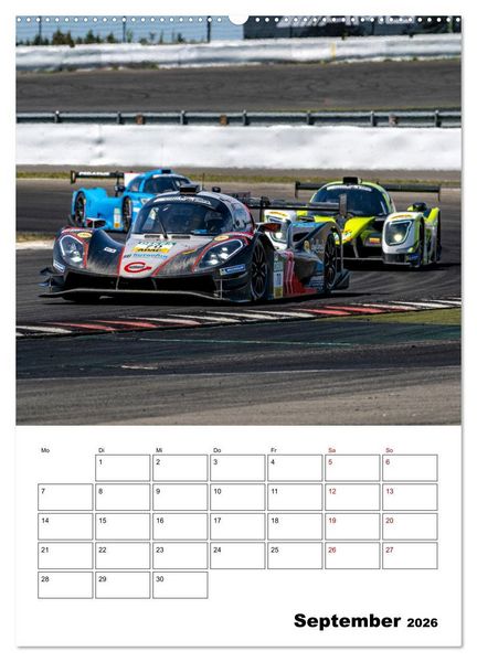Produktbild: PROTOTYPE RACING am N&uuml;rburgring (hochwertiger Premium Wandkalender 2026 DIN A2 hoch), Kunstdruck in Hochglanz