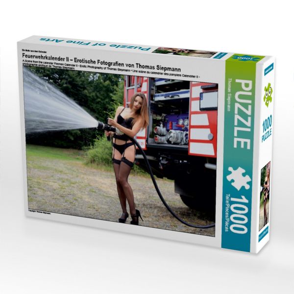 Produktbild: CALVENDO Puzzle Ein Motiv aus dem Kalender Feuerwehrkalender II - Erotische Fotografien von Thomas Siepmann | 1000 Teile Lege-Gr&ouml;&szlig;e 64x48cm Foto-Puzzle f&uuml;r gl&uuml;ckliche Stunden