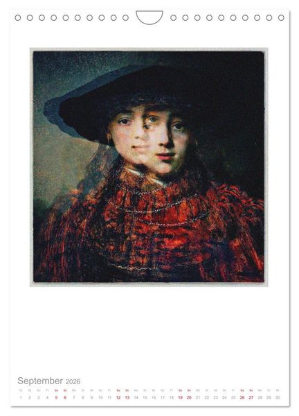 Produktbild: Florenz, Uffizien (Wandkalender 2026 DIN A4 hoch), CALVENDO Monatskalender