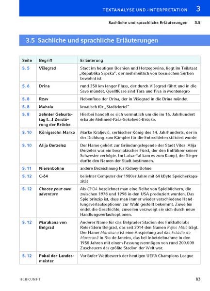 Produktbild: Herkunft - Textanalyse und Interpretation