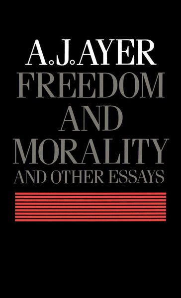 Produktbild: Freedom and Morality and Other Essays