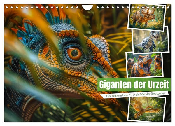 Produktbild: Giganten der Urzeit (Wandkalender 2026 DIN A4 quer), CALVENDO Monatskalender