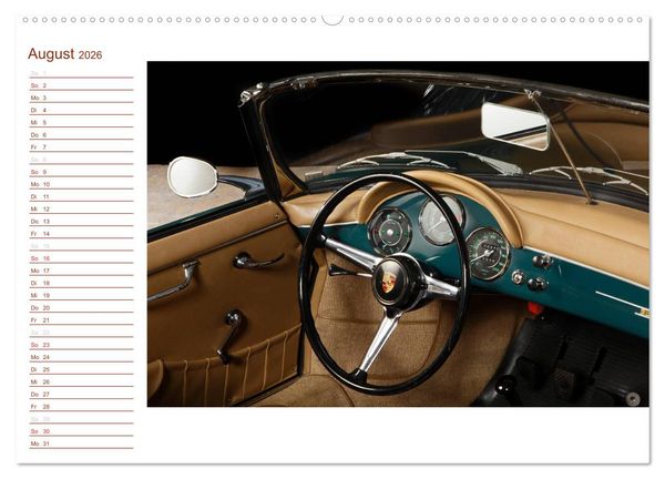 Produktbild: Classic 356 (Wandkalender 2026 DIN A2 quer), CALVENDO Monatskalender