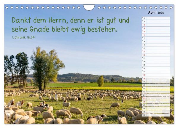 Produktbild: Heimat Hesselberg (Wandkalender 2026 DIN A4 quer), CALVENDO Monatskalender