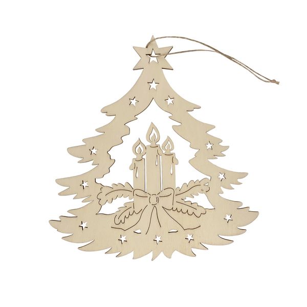 Produktbild: HTI-Living Weihnachtsdeko zum h&auml;ngen Adventskerze Weihnachtsdeko zum h&auml;ngen Adventskerze