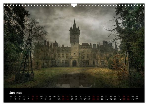 Produktbild: Auch von au&szlig;en haben Lost Places ihren Charme (Wandkalender 2026 DIN A3 quer), CALVENDO Monatskalender