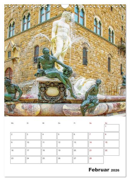 Produktbild: Florenz - Stadt mit besonderem Zauber (Wandkalender 2026 DIN A3 hoch), CALVENDO Monatskalender