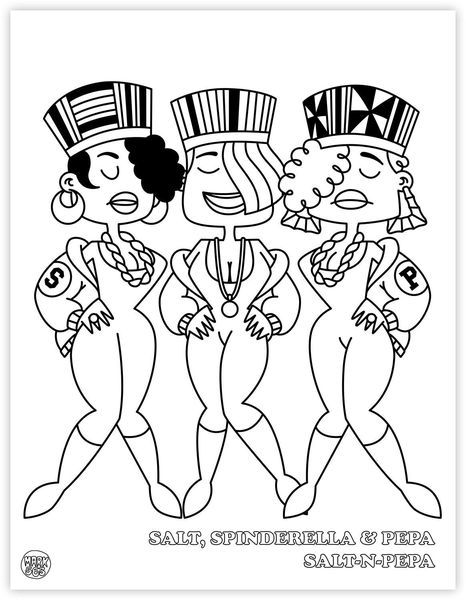 Produktbild: Hip Hop Coloring Book