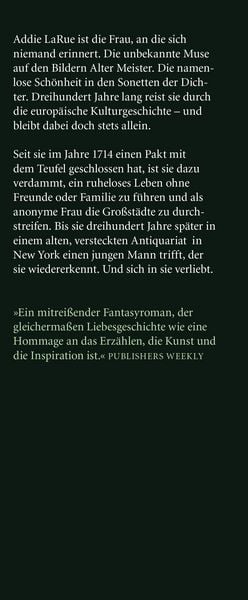 Produktbild: Das unsichtbare Leben der Addie LaRue