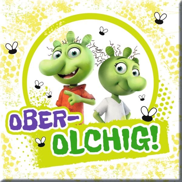 "Die Olchis. Magnet ""Ober-olchig"""