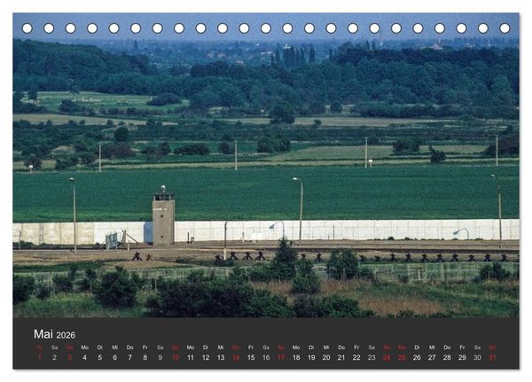 Produktbild: Berlin - der Fall der Mauer (Tischkalender 2026 DIN A5 quer), CALVENDO Monatskalender