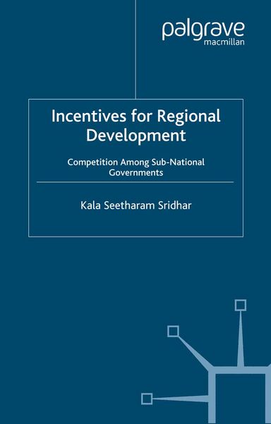 Produktbild: Incentives for Regional Development