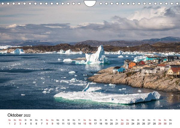 Produktbild: Gr&ouml;nlands Westen (Wandkalender 2022 DIN A4 quer)