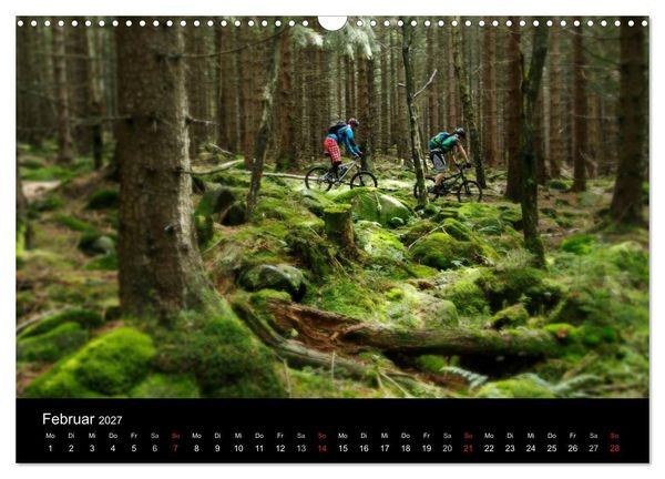 Produktbild: Mountainbike Abenteuer Deutschland (Wandkalender 2027 DIN A3 quer), CALVENDO Monatskalender