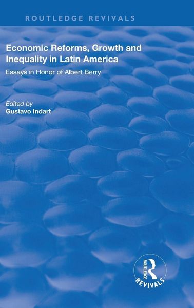 Produktbild: Economic Reforms, Growth and Inequality in Latin America