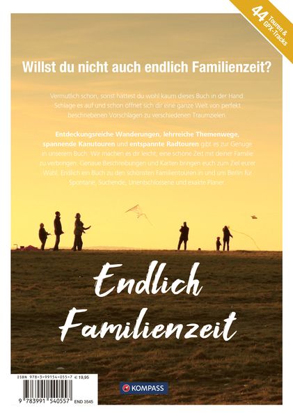 Produktbild: KOMPASS Endlich Familienzeit - in und um Berlin