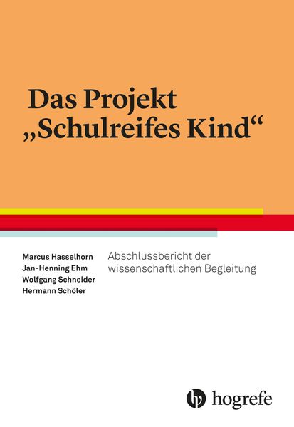 Produktbild: Das Projekt "Schulreifes Kind"