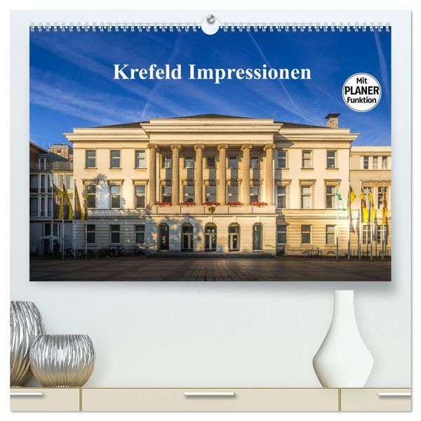 Produktbild: Krefeld Impressionen (hochwertiger Premium Wandkalender 2026 DIN A2 quer), Kunstdruck in Hochglanz