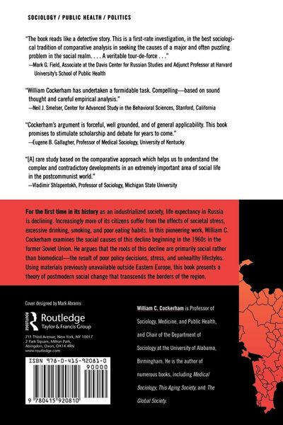 Produktbild: Health and Social Change in Russia and Eastern Europe