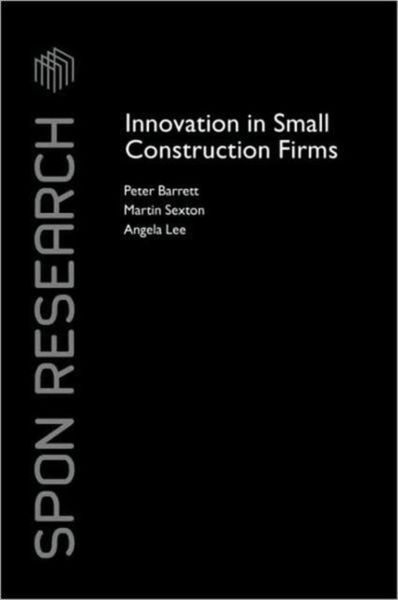 Produktbild: Barrett, P: Innovation in Small Construction Firms